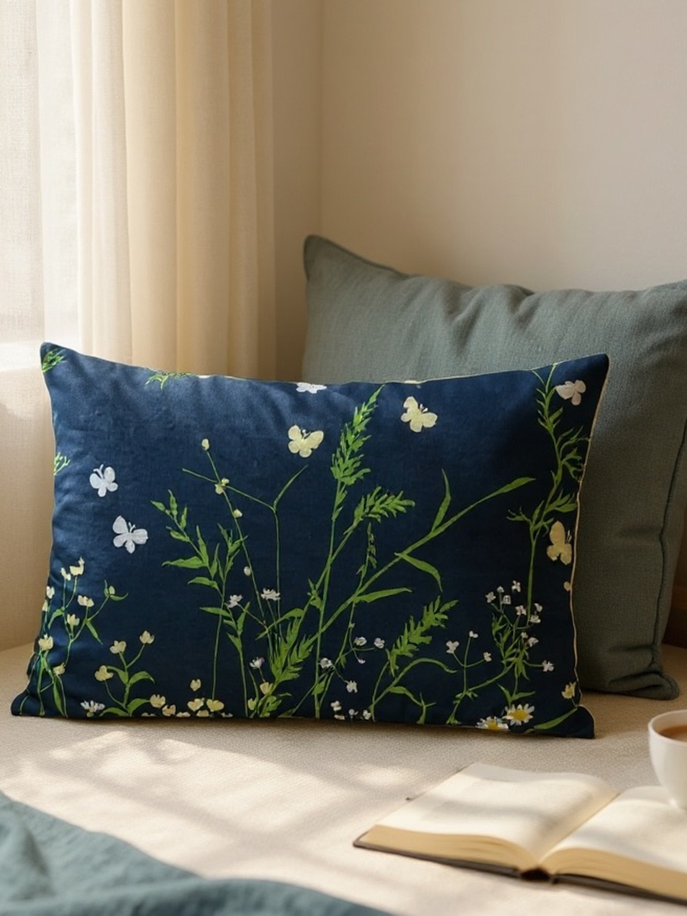 Custom Accent Pillow Cover 24.5” X 18.5”